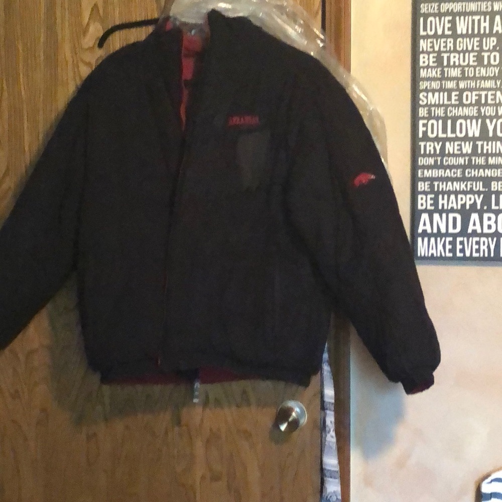Collegiate Razorback reversible jacket - Picture 2 of 2